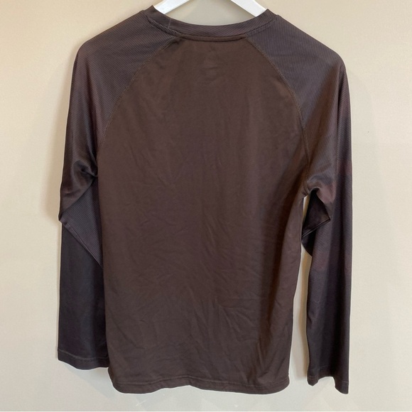 Cleveland Browns Majestic Cool Base Long Sleeve Top Mens Small Brown - Picture 5 of 5